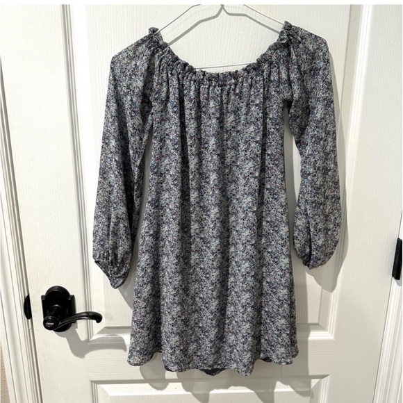 FOR LOVE and LEMONS Precioso
Multicolored Floral Print Off Shoulder Mini Dress - Picture 10 of 10